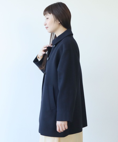 【セール】super100 ダブル釦ブルゾン（ブルゾン）｜bulle de savon（ビュルデサボン）