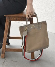 YOUNG&OLSEN The DRYGOODS STORE | 【SHIPS any別注】YOUNG&OLSEN: ライン ストラップ トート バッグ(トートバッグ)