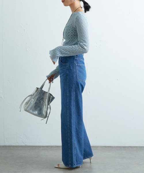 SHENERY（シーナリー）の「バックシャンレースカットソー（Tシャツ/カットソー・レディース・ブルー/アイボリー/ブラック・FREE）」の17枚目の写真