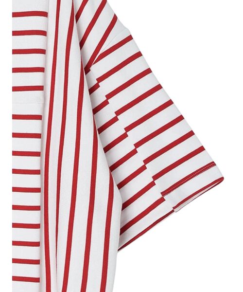 AMERICAN HOLIC（アメリカンホリック）の「ボーダー違いカットプルオーバー①（Tシャツ/カットソー・レディース・ブラック/ネイビー/レッド・M/L）」の15枚目の写真