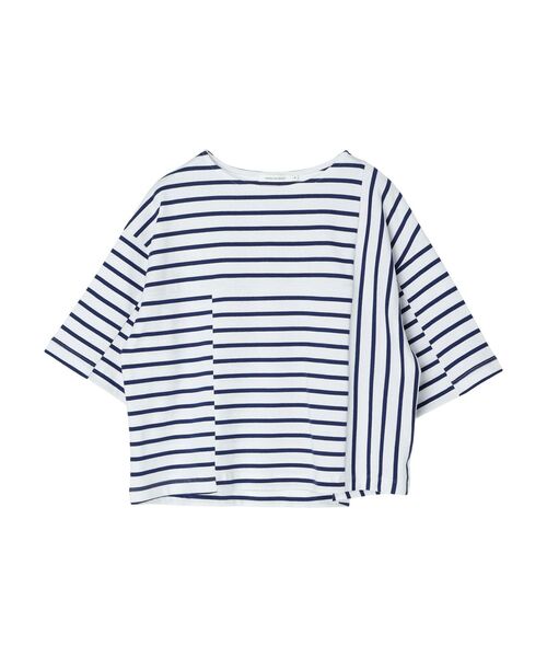 AMERICAN HOLIC（アメリカンホリック）の「ボーダー違いカットプルオーバー①（Tシャツ/カットソー・レディース・ブラック/ネイビー/レッド・M/L）」の20枚目の写真