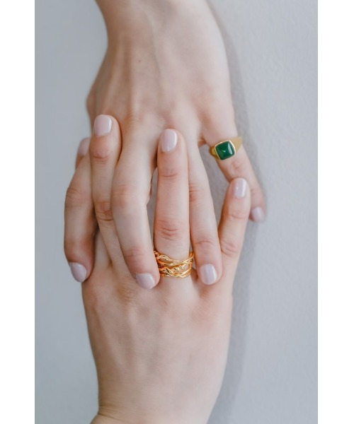 mou(モウ)の「S925 Stone fashionable ring(リング・レディース・グリーン/アニマル・FREE)」の7枚目の写真