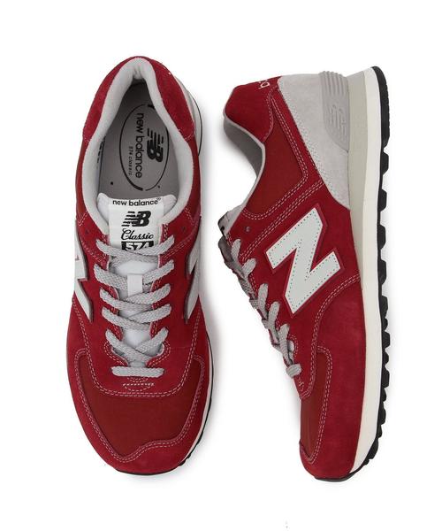 NEW BALANCE（ニューバランス）の「ニューバランス/NEW BALANCE ML574 SNK（スニーカー・レディース・グレー/ワイン/ダークグリーン/ロイヤルブルー・23cm/25cm/24cm/22.5cm/23.5cm/24.5cm）」の4枚目の写真