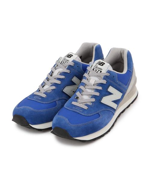 NEW BALANCE（ニューバランス）の「ニューバランス/NEW BALANCE ML574 SNK（スニーカー・レディース・グレー/ワイン/ダークグリーン/ロイヤルブルー・23cm/25cm/24cm/22.5cm/23.5cm/24.5cm）」の15枚目の写真