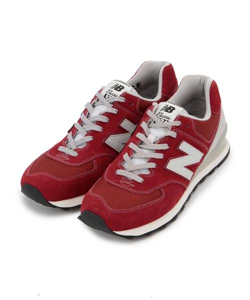 NEW BALANCE（ニューバランス）の「ニューバランス/NEW BALANCE ML574 SNK（スニーカー・レディース・グレー/ワイン/ダークグリーン/ロイヤルブルー・23cm/25cm/24cm/22.5cm/23.5cm/24.5cm）」の16枚目の写真