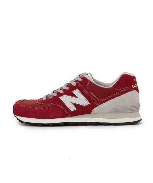 NEW BALANCE（ニューバランス）の「ニューバランス/NEW BALANCE ML574 SNK（スニーカー・レディース・グレー/ワイン/ダークグリーン/ロイヤルブルー・23cm/25cm/24cm/22.5cm/23.5cm/24.5cm）」の9枚目の写真