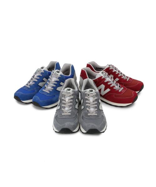 NEW BALANCE（ニューバランス）の「ニューバランス/NEW BALANCE ML574 SNK（スニーカー・レディース・グレー/ワイン/ダークグリーン/ロイヤルブルー・23cm/25cm/24cm/22.5cm/23.5cm/24.5cm）」の5枚目の写真