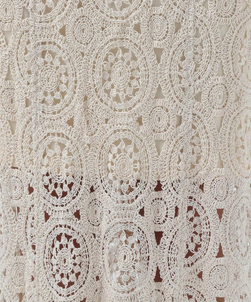 BAYFLOW（ベイフロー）の「クロシェレーススカート（スカート・レディース・ナチュラル・SMALL/MEDIUM）」の13枚目の写真