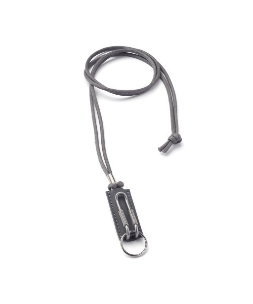ED ROBERT JUDSON(エドロバートジャドソン)の「ED ROBERT JUDSON spring clip neck holder (CLIX)(B01LEAC/B01SEAC-15LS)(ネックレス・メンズ・ブラック/グリーン/グレー/オレンジ/ブラウン・FREE)」の2枚目の写真