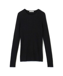 GALERIE VIE | プルミエールウールリブ クルーネックプルオーバー(ニット/セーター)