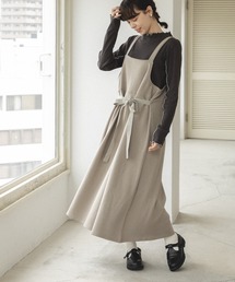 pairmanon（ペアマノン）の「【ママサイズ】ウエストリボン付き