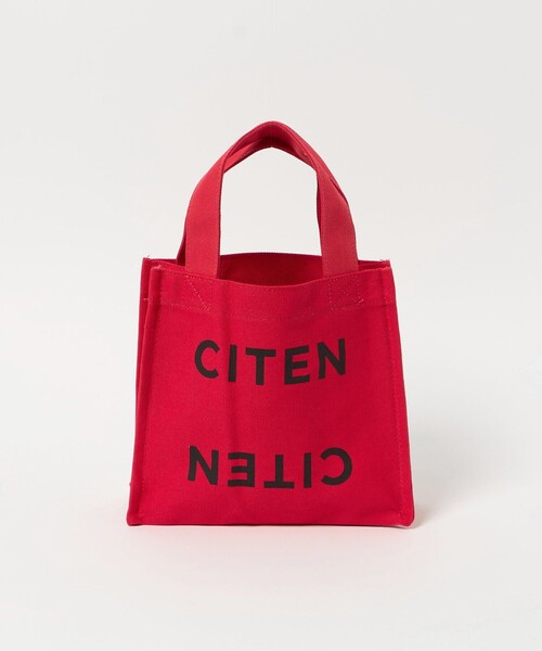【現地限定】ボストン ロゴ トートバッグ CITEN＞ロゴ ステートメント バッグ S（トートバッグ）｜CITEN