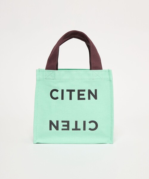 CITEN(シテン)の「<CITEN>ロゴ ステートメント バッグ S(トートバッグ・レディース・ブラック/ホワイト/ライトグレー/コバルトブルー/その他1/イエロー/ケリーグリーン/ワインレッド/ライトブルー/ターコイズブルー/レッド/ブラウン系/ライトピンク/ライラック/ライム・FREE)」の5枚目の写真