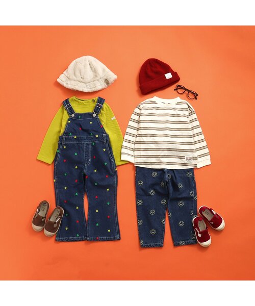 apres les cours(アプレレクール)の「ストラップスニーカー(スニーカー・キッズ・ブラウン/レッド・13/15 /16/14/18/17/19)」の6枚目の写真