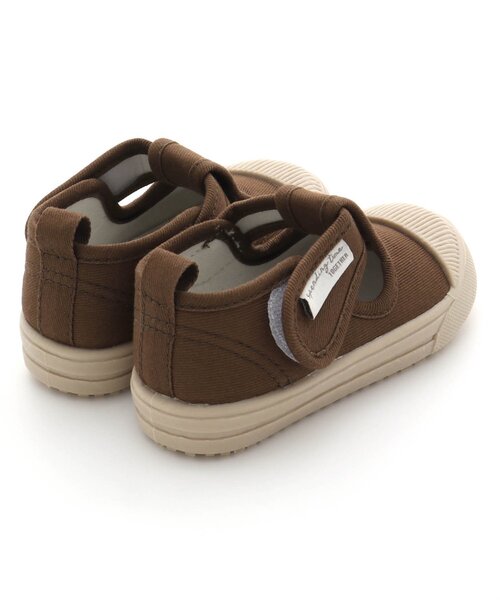 apres les cours(アプレレクール)の「ストラップスニーカー(スニーカー・キッズ・ブラウン/レッド・13/15 /16/14/18/17/19)」の10枚目の写真