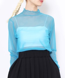 PUNYUS | ハイネックシアートップス(Tシャツ/カットソー)