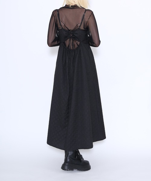 PUNYUS（プニュズ）の「ハイネックシアートップス（Tシャツ/カットソー・レディース・ホワイト/ブラック/グリーン/サックスブルー/ワインレッド/チャコールグレー・1/4/3/2）」の11枚目の写真