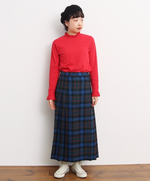 30/1天竺 チェリーレース プルオーバー(Tシャツ/カットソー)|Dot&Stripes CHILD WOMAN(ドットアンドストライプス チャイルドウーマン) 30/1天竺 チェリーレース プルオーバー(Tシャツ/カットソー)|Dot&Stripes CHILD WOMAN(ドットアンドストライプス チャイルドウーマン)