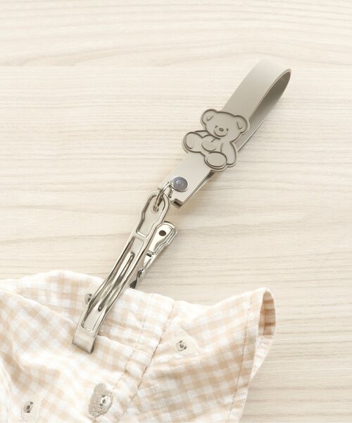 apres les cours（アプレレクール）の「tiny bearシューズピンチ（リニューアル）（シューズ小物/雑貨・キッズ・ベージュ・FREE）」の12枚目の写真