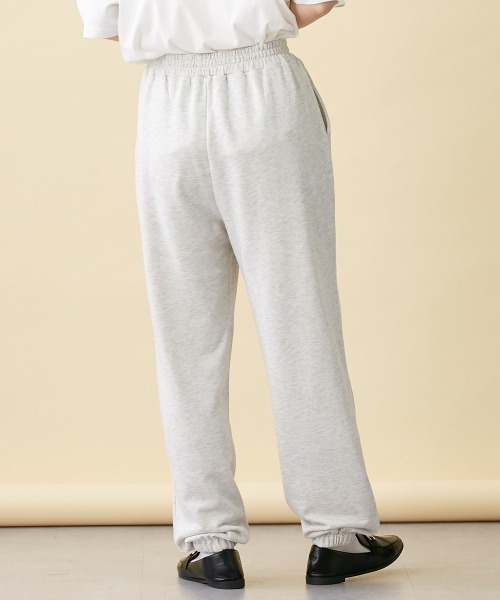 Le temps riche（ルタンリッシュ）の「【セットアップ対応】フラワーロゴスエットパンツ＜Le temps riche＞（その他パンツ・レディース・アイボリー/ネイビー・L/M/LL）」の13枚目の写真