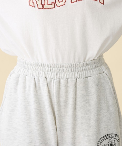 Le temps riche（ルタンリッシュ）の「【セットアップ対応】フラワーロゴスエットパンツ＜Le temps riche＞（その他パンツ・レディース・アイボリー/ネイビー・L/M/LL）」の14枚目の写真