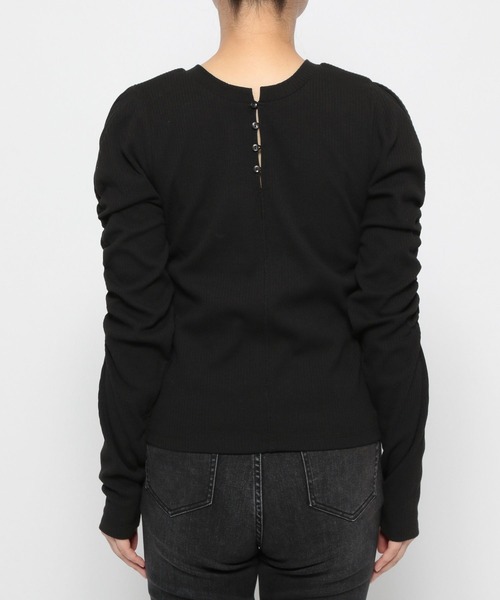 LOWRYS FARM（ローリーズファーム）の「パワショルプルオーバー 973393（Tシャツ/カットソー・レディース・ブラック/ホワイト/その他・FREE）」の17枚目の写真