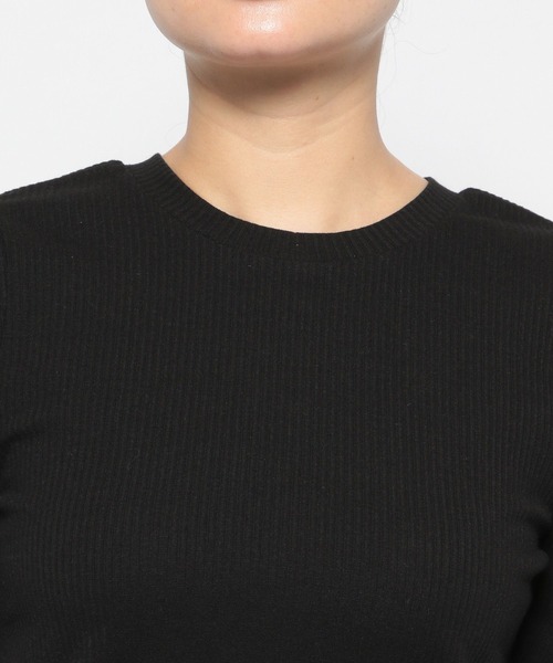 LOWRYS FARM（ローリーズファーム）の「パワショルプルオーバー 973393（Tシャツ/カットソー・レディース・ブラック/ホワイト/その他・FREE）」の20枚目の写真