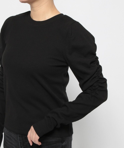 LOWRYS FARM（ローリーズファーム）の「パワショルプルオーバー 973393（Tシャツ/カットソー・レディース・ブラック/ホワイト/その他・FREE）」の21枚目の写真