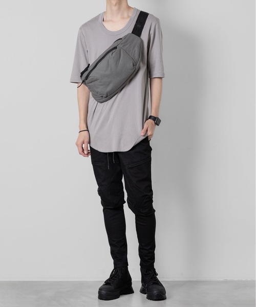 ATTACHMENT(アタッチメント)の「スビンコットン リブO-ネックS/S TEE / SVIN CO RIB O-NECK S/S TEE(Tシャツ/カットソー・メンズ・ブラック/グレー/ホワイト・1/4/3/2)」の17枚目の写真