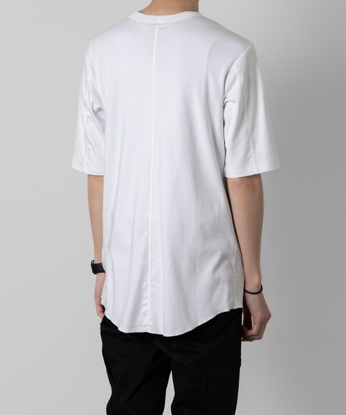 ATTACHMENT(アタッチメント)の「スビンコットン リブO-ネックS/S TEE / SVIN CO RIB O-NECK S/S TEE(Tシャツ/カットソー・メンズ・ブラック/グレー/ホワイト・1/4/3/2)」の21枚目の写真