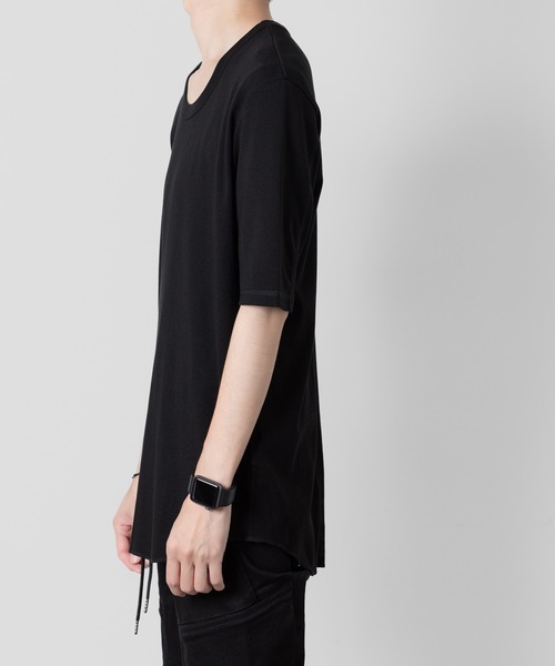 ATTACHMENT(アタッチメント)の「スビンコットン リブO-ネックS/S TEE / SVIN CO RIB O-NECK S/S TEE(Tシャツ/カットソー・メンズ・ブラック/グレー/ホワイト・1/4/3/2)」の8枚目の写真