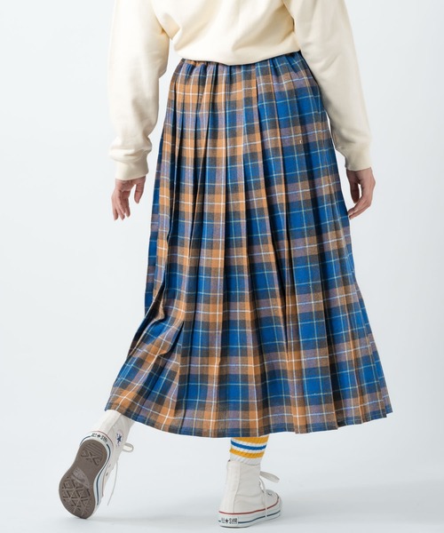 salle de bal(サルデバル)の「amitie / アミティエ プリーツスカート pleats skirt FRH(スカート・レディース・レッド/ブルー/ダークグレー/ネイビー・FREE)」の14枚目の写真