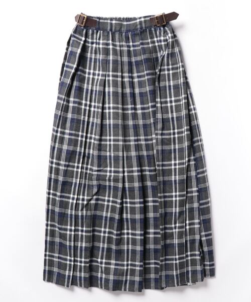 salle de bal(サルデバル)の「amitie / アミティエ プリーツスカート pleats skirt FRH(スカート・レディース・レッド/ブルー/ダークグレー/ネイビー・FREE)」の22枚目の写真
