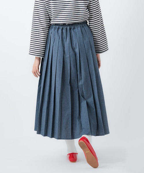 salle de bal(サルデバル)の「amitie / アミティエ プリーツスカート pleats skirt FRH(スカート・レディース・レッド/ブルー/ダークグレー/ネイビー・FREE)」の11枚目の写真