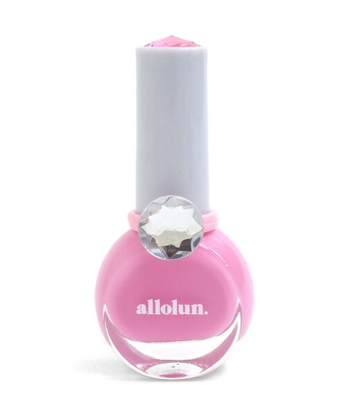 allolun.(オールオルン)の「オールオルン 指輪付き温変ネイル(マニキュア/ジェルネイル・キッズ・サーモンピンク/レッド/ピンク/ブルー/パープル/ローズ・FREE)」の4枚目の写真