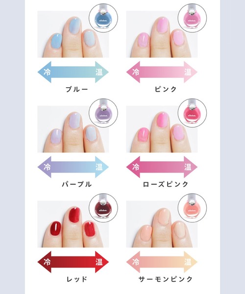 allolun.(オールオルン)の「オールオルン 指輪付き温変ネイル(マニキュア/ジェルネイル・キッズ・サーモンピンク/レッド/ピンク/ブルー/パープル/ローズ・FREE)」の10枚目の写真