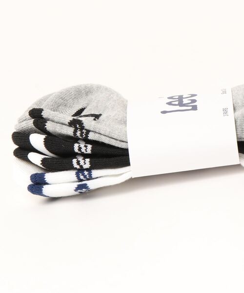 Lee(リー)の「【Lee】LEEパックソックスQ/3色セット(ソックス/靴下・レディース・ブルー・L/M)」の3枚目の写真