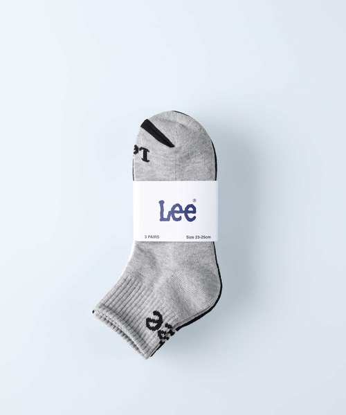 Lee(リー)の「【Lee】LEEパックソックスQ/3色セット(ソックス/靴下・レディース・ブルー・L/M)」の4枚目の写真