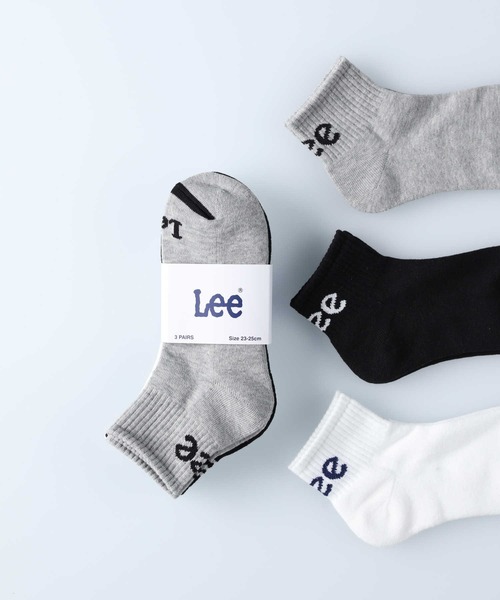 Lee(リー)の「【Lee】LEEパックソックスQ/3色セット(ソックス/靴下・レディース・ブルー・L/M)」の12枚目の写真