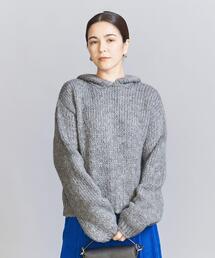 TRICOTS JEAN MARC（トリコットジーンマルク）の「＜TRICOTS JEAN MARC＞ニット フード プルオーバー（ニット/セーター）」