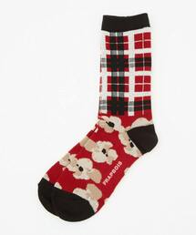 FRAPBOIS | チェックフラワーソックス(ソックス/靴下)