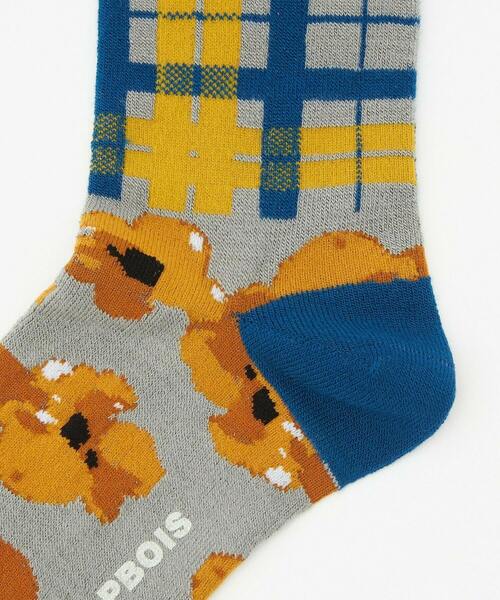 FRAPBOIS（フラボア）の「チェックフラワーソックス（ソックス/靴下・レディース・レッド/ブラック/グレー・FREE）」の20枚目の写真