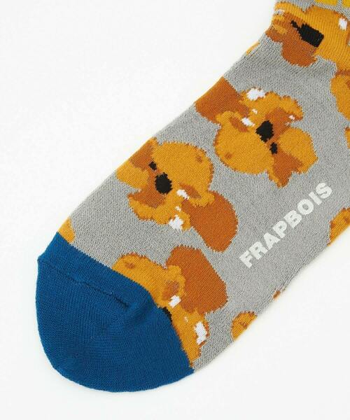 FRAPBOIS（フラボア）の「チェックフラワーソックス（ソックス/靴下・レディース・レッド/ブラック/グレー・FREE）」の21枚目の写真