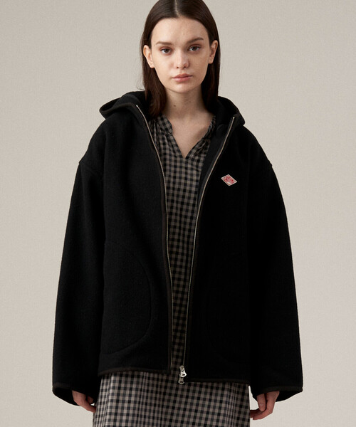 DANTON（ダントン）の「DANTON | ウールライトパイル フードジャケット