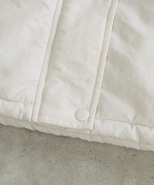 tiptop(ティップトップ)の「【マルチway】ウェストスピンドル中綿フードブルゾン(ダウンジャケット/コート・レディース・オフホワイト/ブラック/アイボリー・FREE)」の13枚目の写真