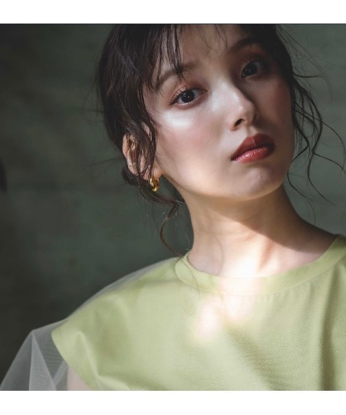 LEANN MOMENT(リーンモーメント)の「Mesh Layerd TEE(Tシャツ/カットソー・レディース・ライトグリーン・FREE)」の7枚目の写真