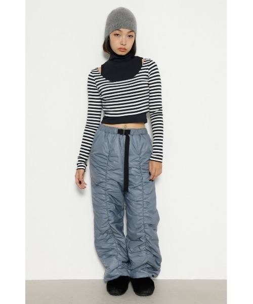 LAGUA GEM（ラグアジェム）の「2 PIECE BORDER トップス（T