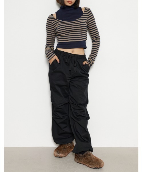 ラグアジェム　laguagem トップス　ネイビー LAGUA GEM｜ラグア ジェム（レディース）のトップス（ブルー