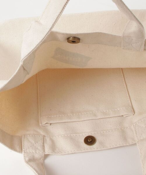 HANES（ヘインズ）の「【Hanes】帆布ミニトートバッグ（トートバッグ・レディース・ピンク/ネイビー/レッド・FREE）」の6枚目の写真