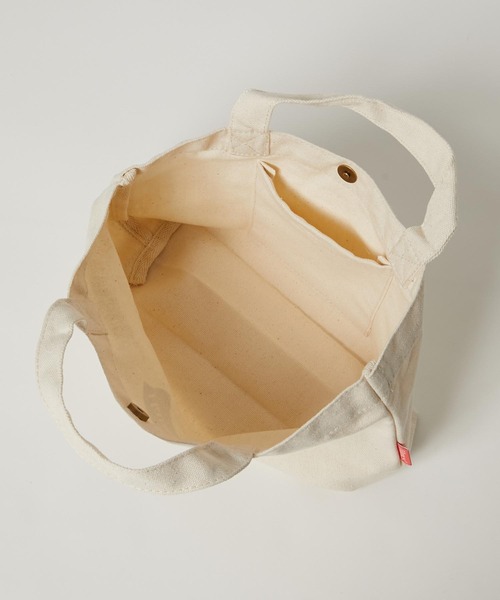 HANES（ヘインズ）の「【Hanes】帆布ミニトートバッグ（トートバッグ・レディース・ピンク/ネイビー/レッド・FREE）」の15枚目の写真